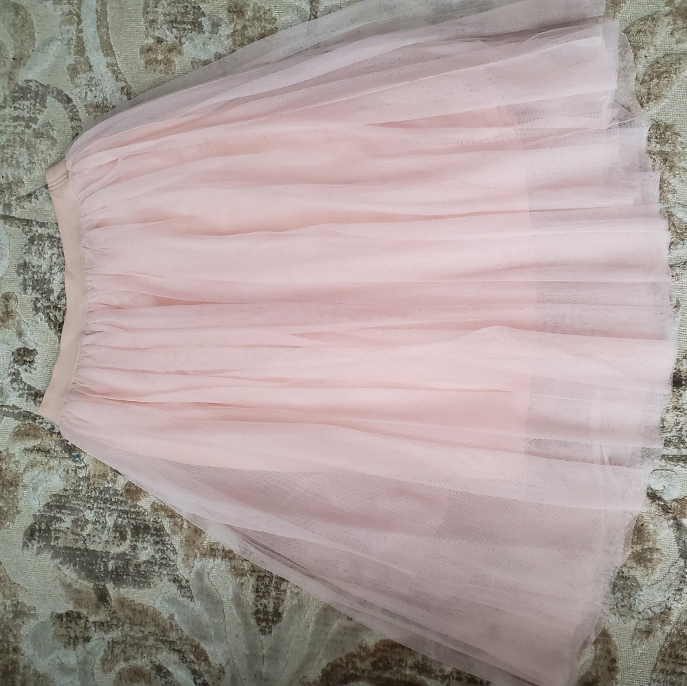 🧡 Haute Monde Peach Tulle Tutu Skirt Size Medium